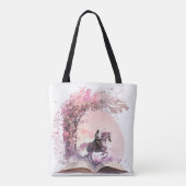 Tote Bag Conception de l'auteur du livre d'Imaginaires (Dos)