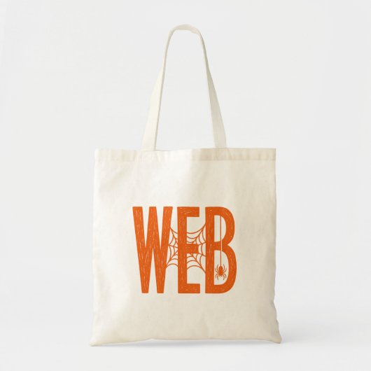 Tote Bag Conception de linogravure Halloween araignée de to (Devant)