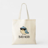 Tote Bag Conception de l'observation des oiseaux Kawaii (Dos)