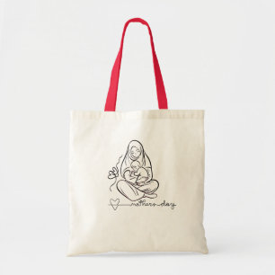 Tote Bag Conception de maman d'amour Belle