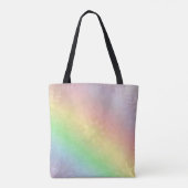 Tote Bag Conception de mandala d'arc-en-ciel de principes (Dos)
