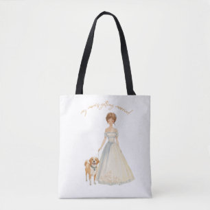 Tote Bag Conception de mariage de maman Chien de mariage