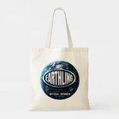Tote Bag Conception de membre officiel de terrien (Dos)
