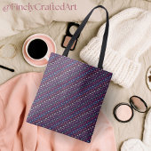 Tote Bag Conception de motif chic moderne Art abstrait colo