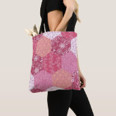 Tote Bag Conception de Motif de Patchwork de style japonais (De près)