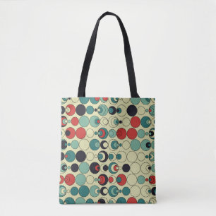 Tote Bag Conception de motif géométrique abstrait sans cout