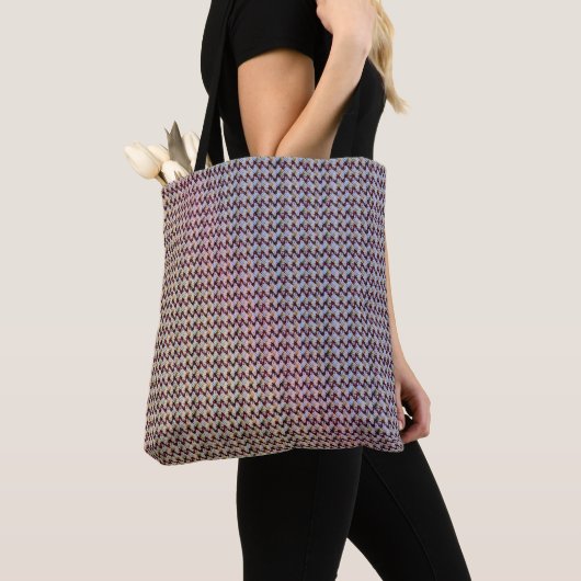 Tote Bag Conception de motif numérique abstrait moderne 126 (De près)