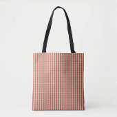 Tote Bag Conception de motif rayé désertique bohème (Devant)