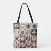 Tote Bag Conception de Noël à plateau (Dos)
