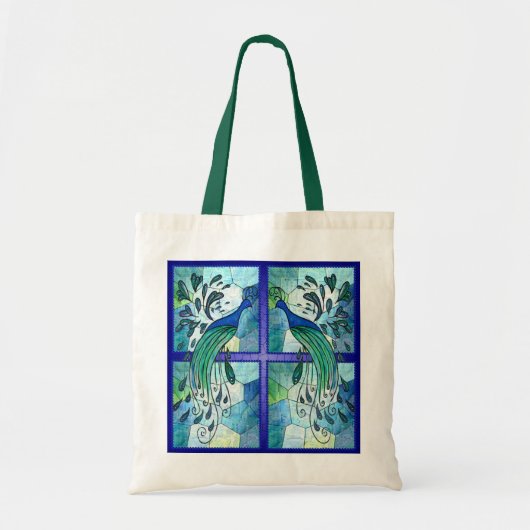 Tote Bag Conception de paon (Devant)