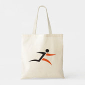 Tote Bag Conception de personne en train de courir (Dos)