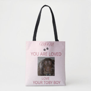 Tote Bag Conception de photo sincère pour maman de compagni