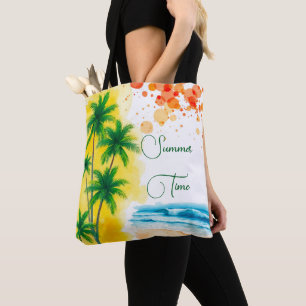 Tote Bag conception de plage “Été”