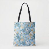 Tote Bag Conception de prairie de marais (Devant)