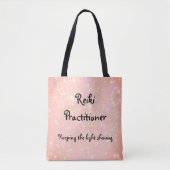 Tote Bag Conception de praticien de Reiki (Devant)