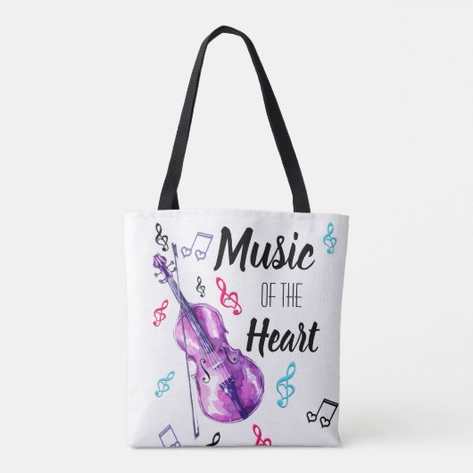 Tote Bag Conception de professeur d'orchestre (Dos)