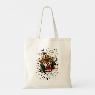 Tote Bag Conception de puissance du tigre rugissant Félin