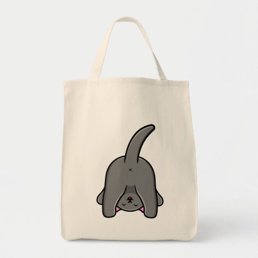 TOTE BAG CONCEPTION DE RETOUR CHAT NEUGHTY (Devant)