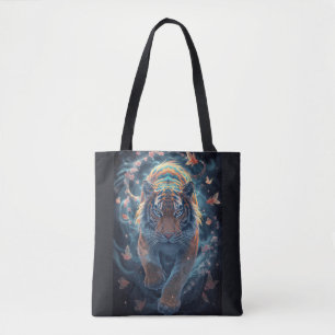 Tote Bag Conception de rêve floral et koi