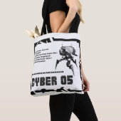 Tote Bag Conception de robots Cyber 05 Mech (De près)