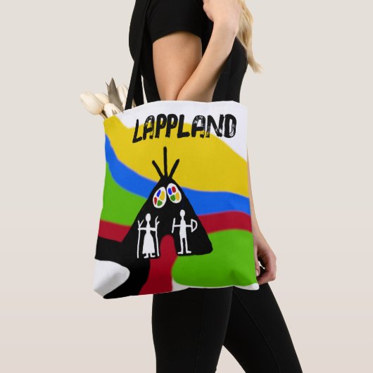 Tote Bag Conception de samisk sous-barre (De près)