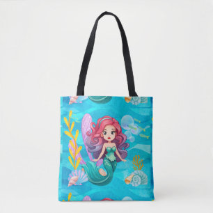 Tote Bag conception de sirène mystique