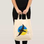 Tote Bag Conception de style ukrainien avec Swallowtail (Devant (produit))