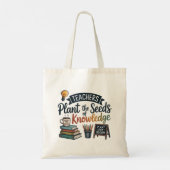 Tote Bag Conception de sublimation de cadeau pour enseignan (Dos)