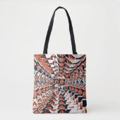 Tote Bag Conception de surface géométrique abstraite modern (Devant)