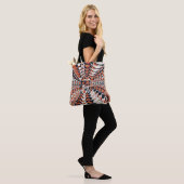 Tote Bag Conception de surface géométrique abstraite modern (Sur le modèle)