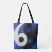 Tote Bag Conception de symbole Yin Yang 69 (Dos)