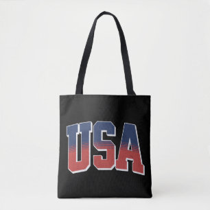 Tote Bag conception de texte de grunge aux États-Unis