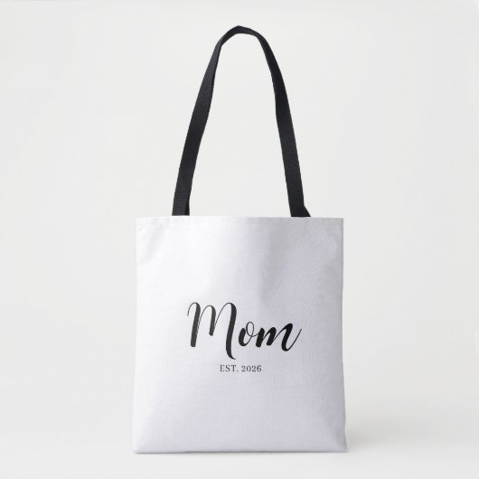 Tote Bag Conception de texte gras pour l'étape importante d (Devant)