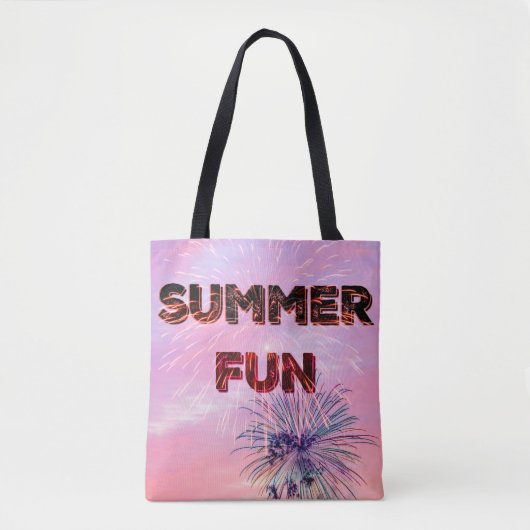 Tote Bag Conception de texte gras rétro pour l'amusement d' (Devant)