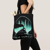 Tote Bag Conception de train Polar Express élégante (De près)