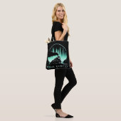 Tote Bag Conception de train Polar Express élégante (Sur le modèle)