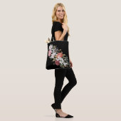 Tote Bag Conception de typographie florale Soft Mama (Sur le modèle)