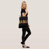 Tote Bag Conception de typographie Mama Patchwork (Sur le modèle)