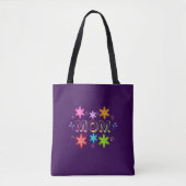 Tote Bag Conception de typographie maman, texte d'art de ci (Devant)