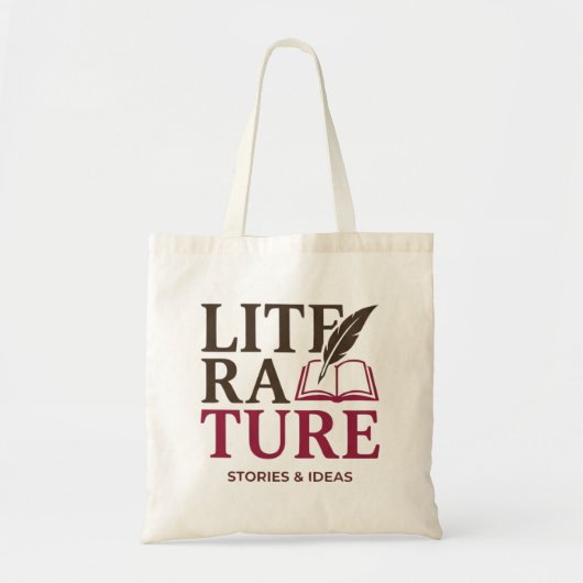 Tote Bag Conception de typographie pour professeur d'anglai (Devant)