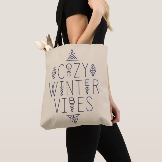 Tote Bag Conception de vidéos d'hiver (De près)