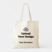 Tote Bag Conception de visuel et de texte (Dos)