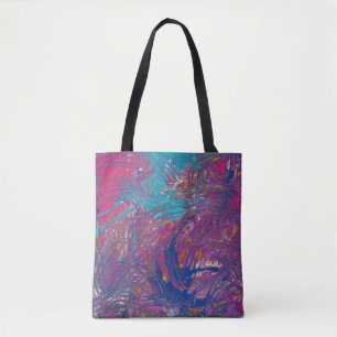 Tote Bag Conception de vortex des couleurs