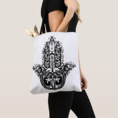 Tote Bag Conception décorative 2 de Hamsa (De près)