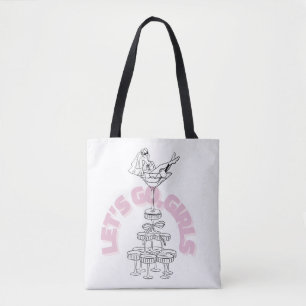 Tote Bag Conception d'enterrement de vie de jeune fille M