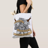 Tote Bag Conception des dés de combat (De près)