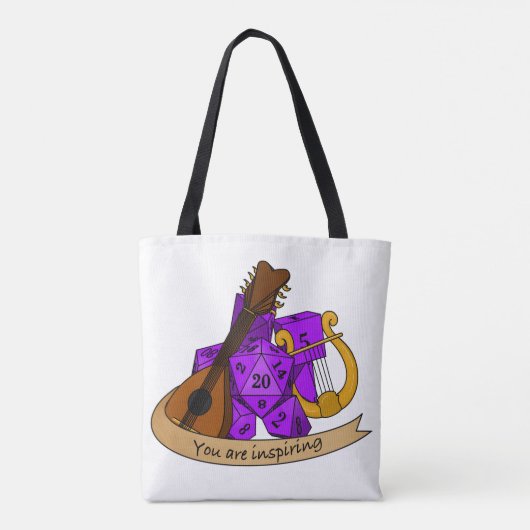 Tote Bag Conception des dés de série (Dos)