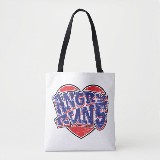 Tote Bag Conception des ventilateurs Angry Runs v2 (Devant)