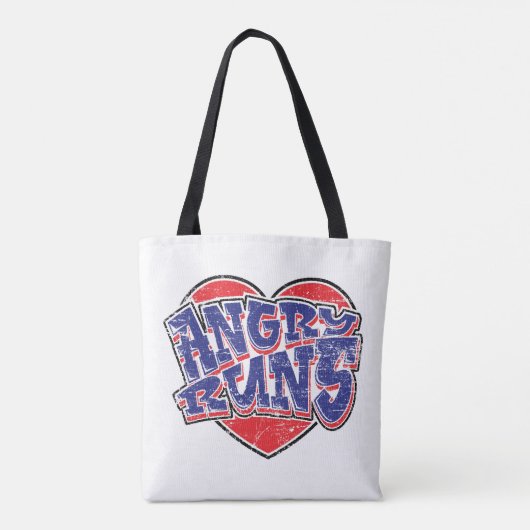 Tote Bag Conception des ventilateurs Angry Runs v2 (Dos)