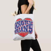 Tote Bag Conception des ventilateurs Angry Runs v2 (De près)